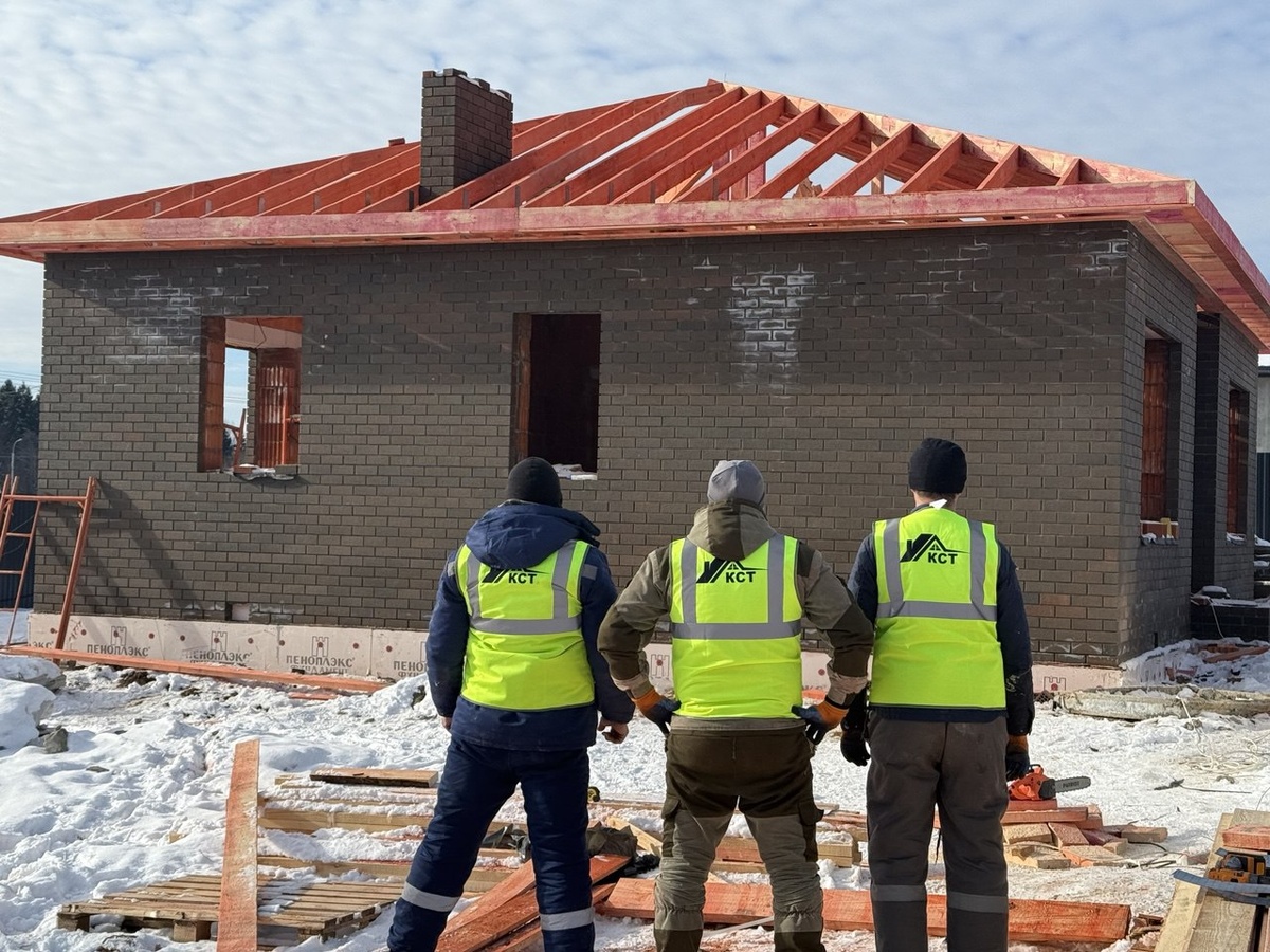 Наша зимняя стройка 