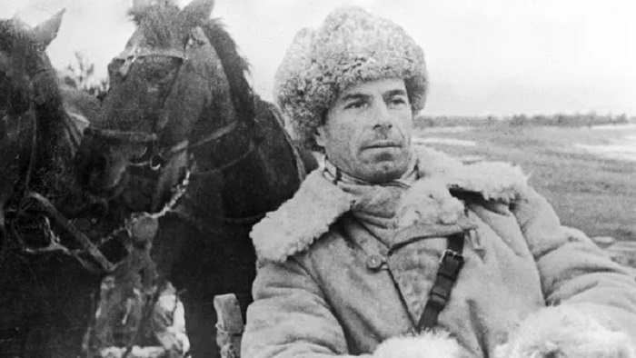 Герой Советского Союза, командир партизанского отряда "Победители" Д.Н. Медведев