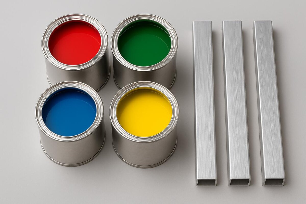 Нержавеющая сталь имеет пассивный слой хрома и никеля, который тоже мешает сцеплению с лакокрасочными материалами.