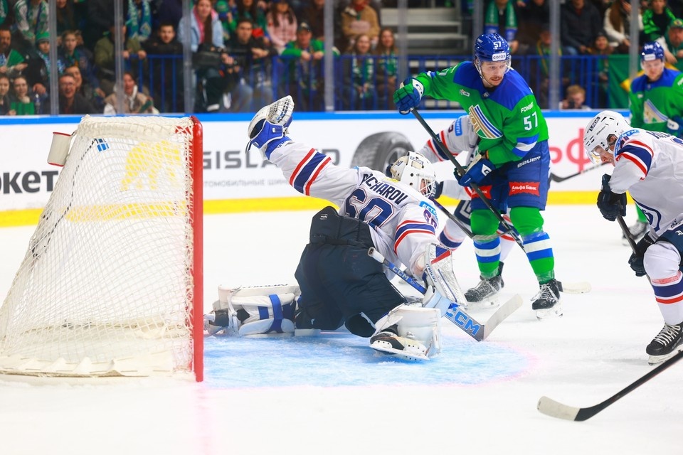    «Салават Юлаев» уступил дома «Ладе». Фото: ХК «Салават Юлаев».