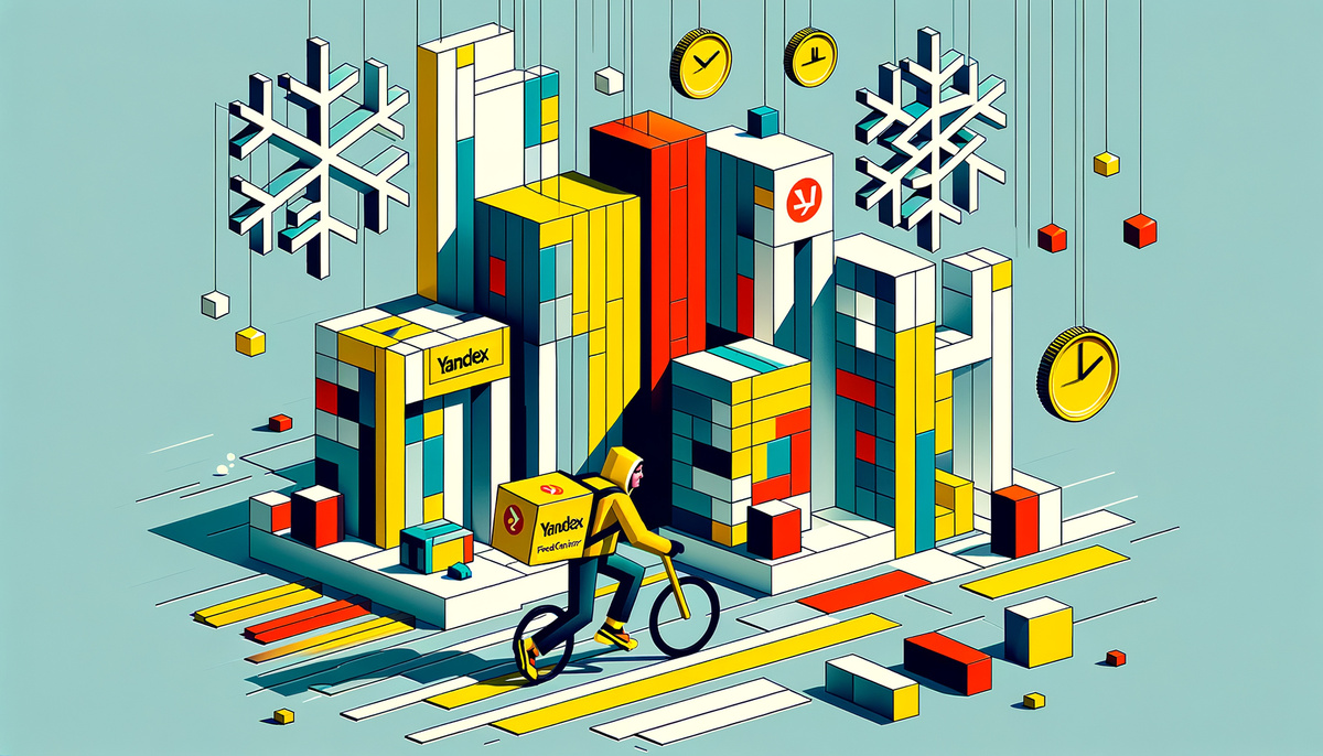 Декабрьские приключения курьера Яндекс Еды