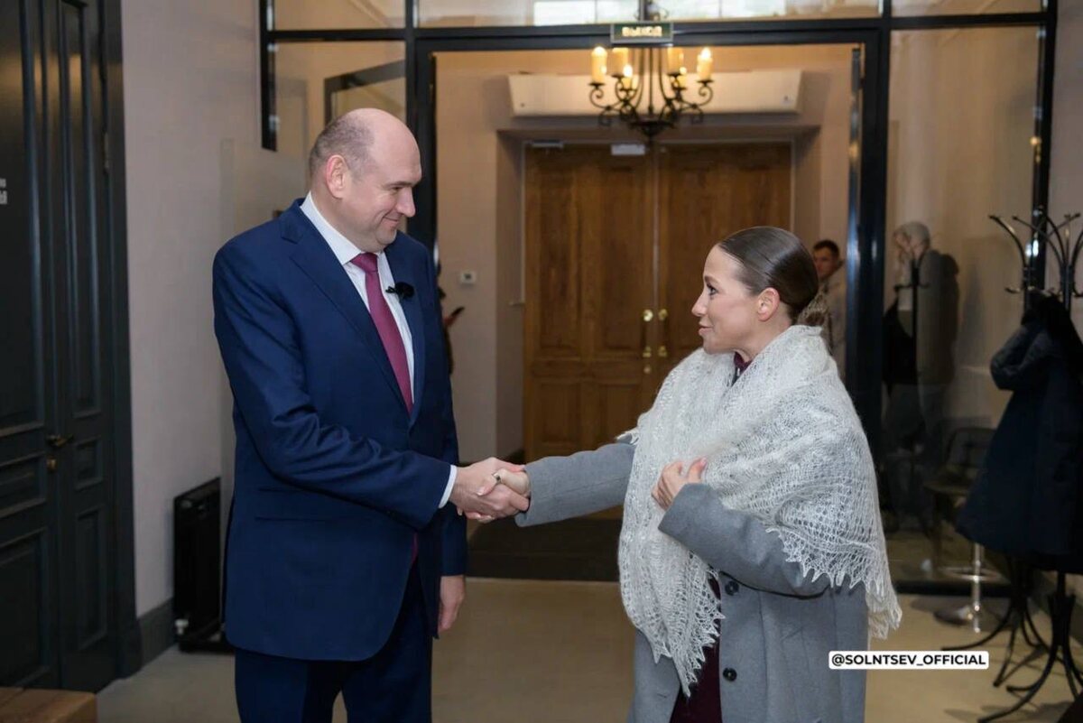    В Оренбургской области снимают проект Первого канала «Большие семьи большой страны» с Юлией Барановской