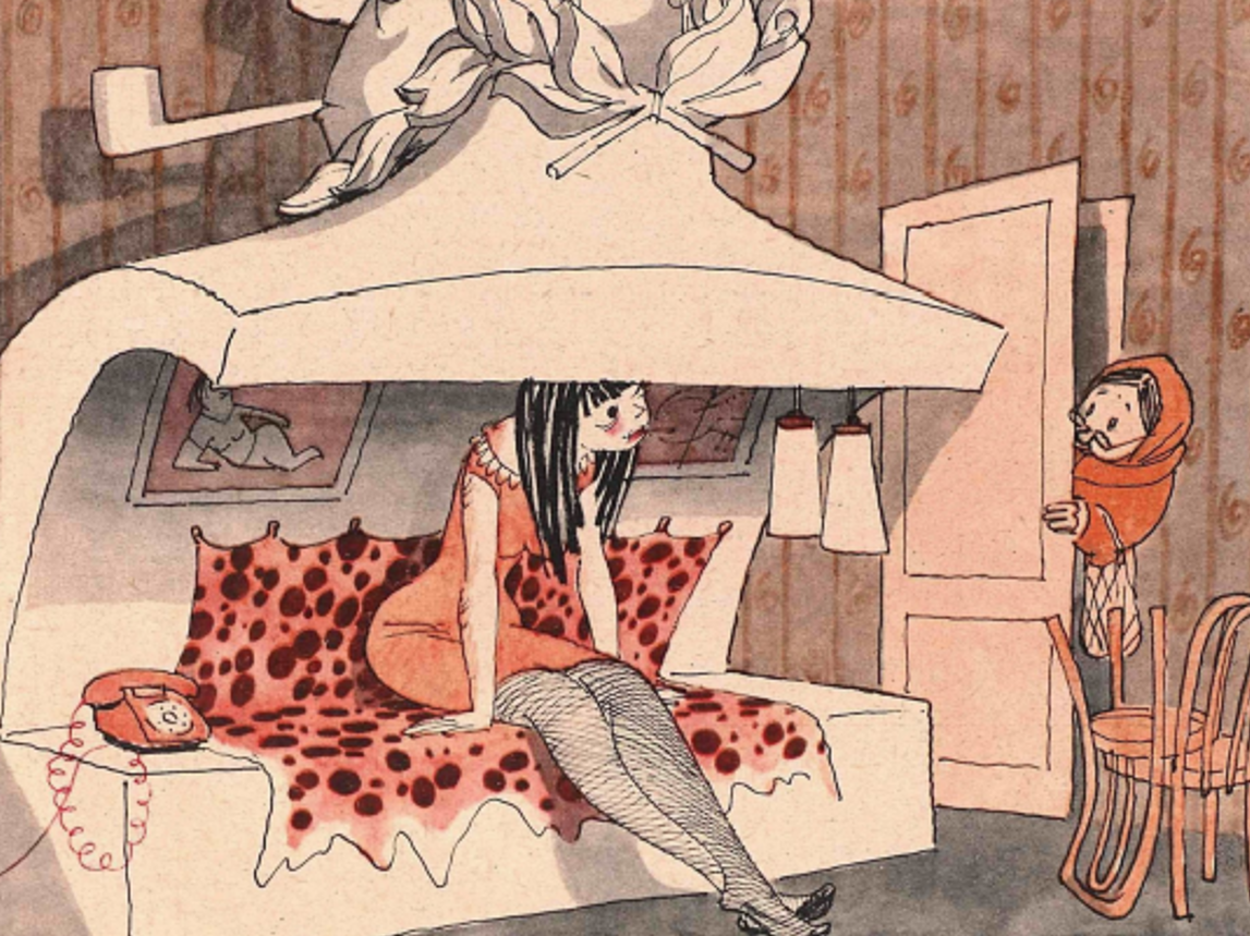 - Дядя-скульптор подарил мне свой автопортрет...