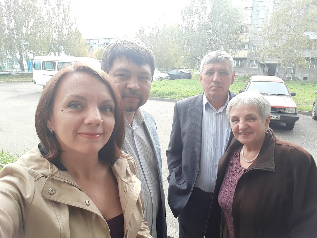 Вот мы ездили на свадьбу к родственникам в город Мыски