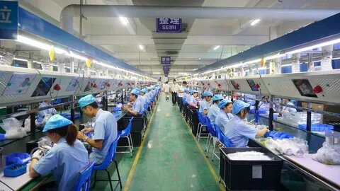 Фото с просторой интернета. Современная фабрика в Китае