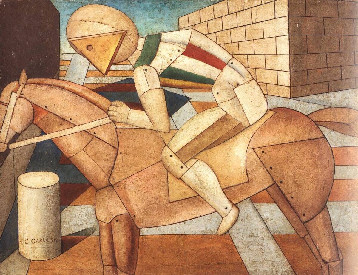 Карло Каппа. Всадник с Запада. 1917