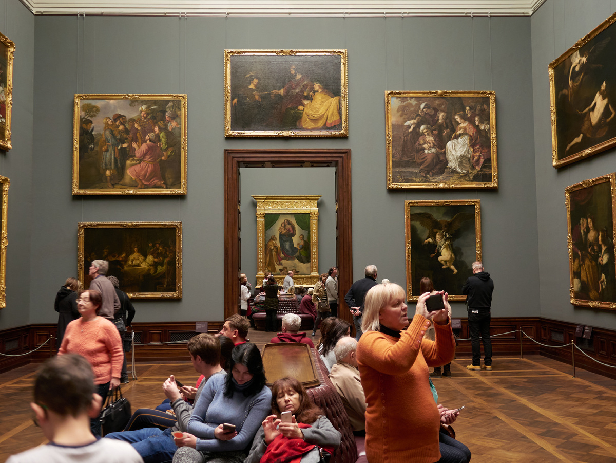 Дрезден. Галерея старых мастеров