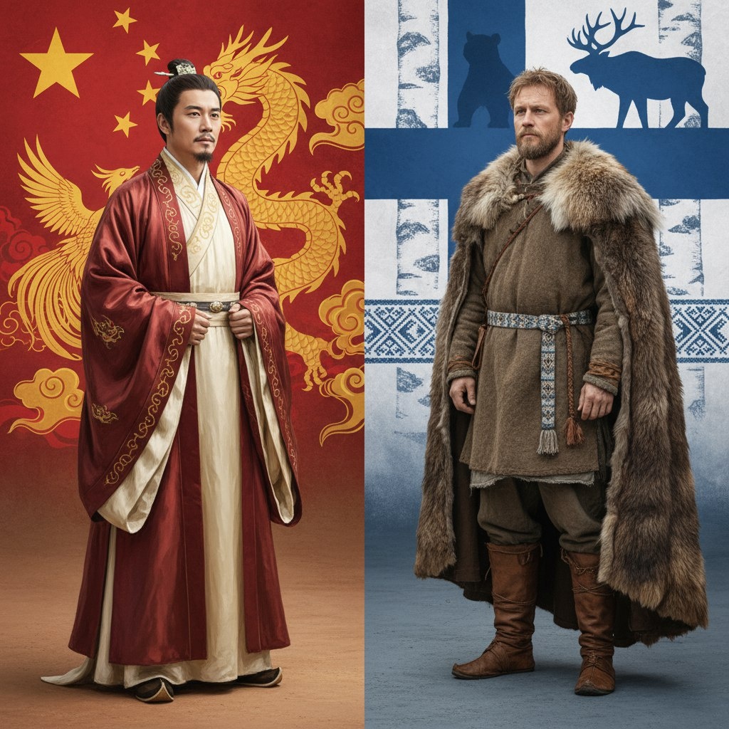 Китайцы и Финны