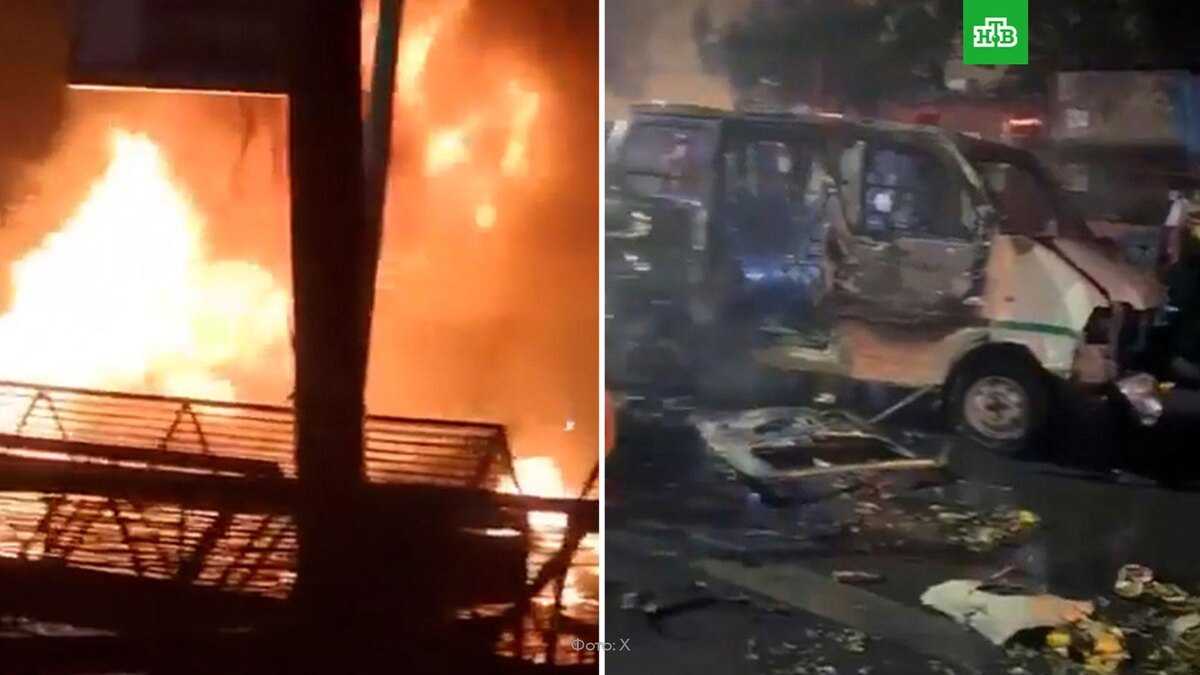    При взрыве машины в    Нью-Дели    погибли 8 человек, более 20 ранены