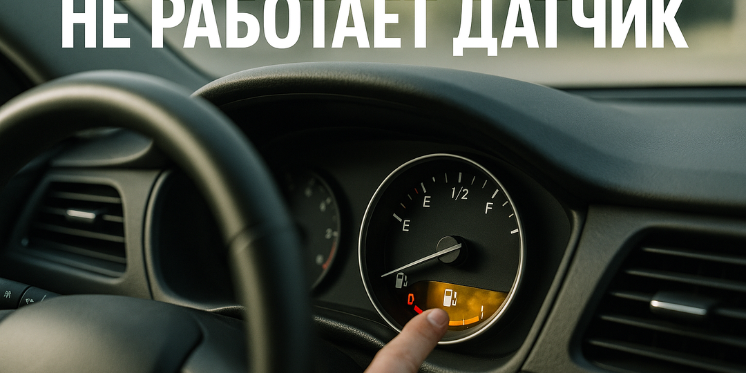 Не работает датчик уровня топлива: причины поломки