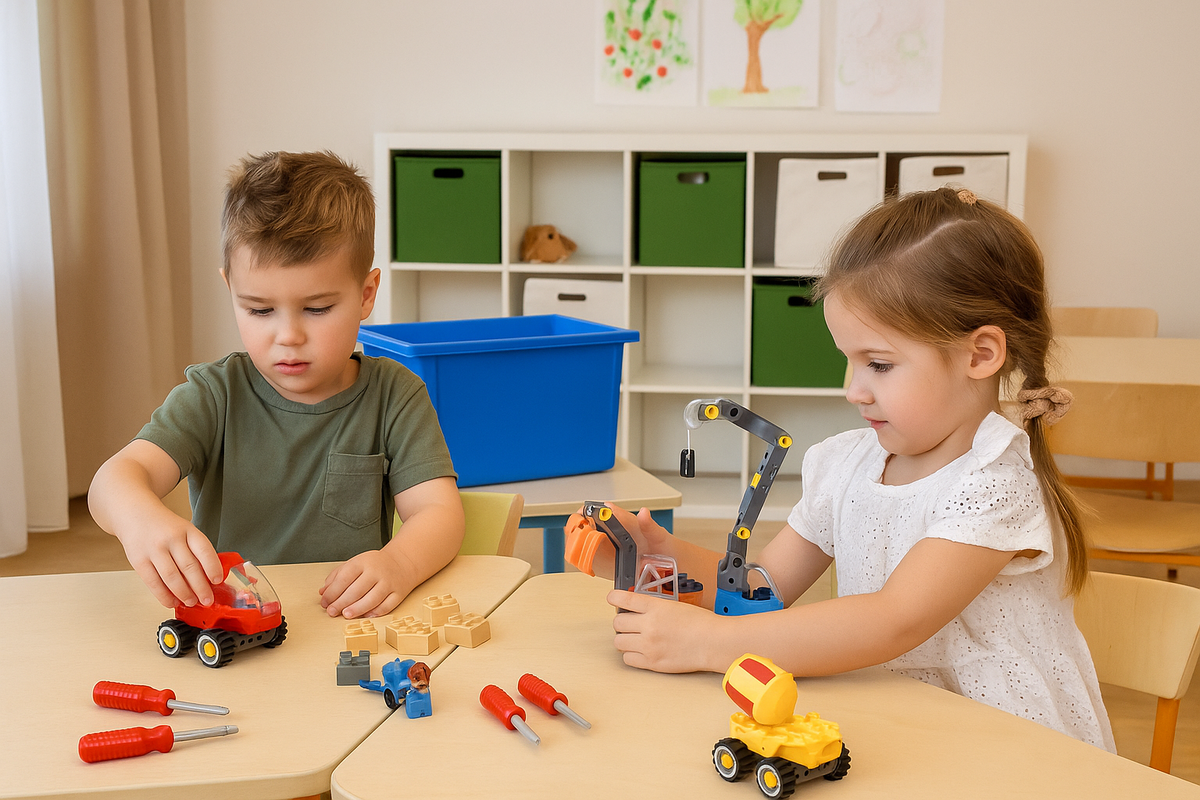 Конструктор «Строительная техника» от ROBO MASTER 