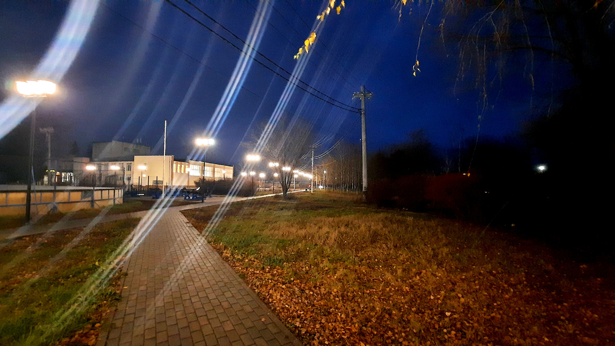 Дорога домой вчера с работы 