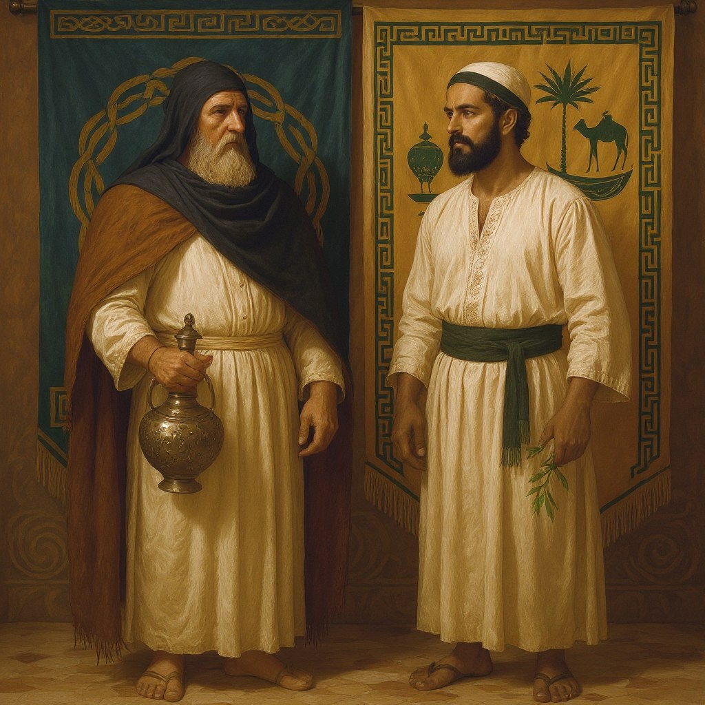 Скандинав и араб