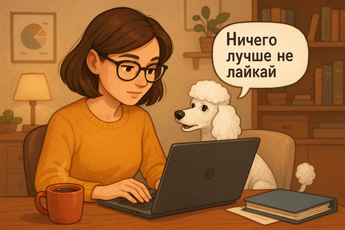 Да, смайлик "палец вверх" мне лучше позабыть в бухгалтерских клубах.