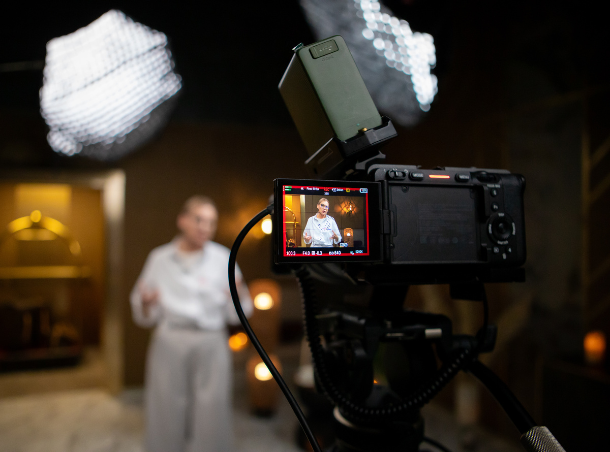 Импровизационная работа на камеру