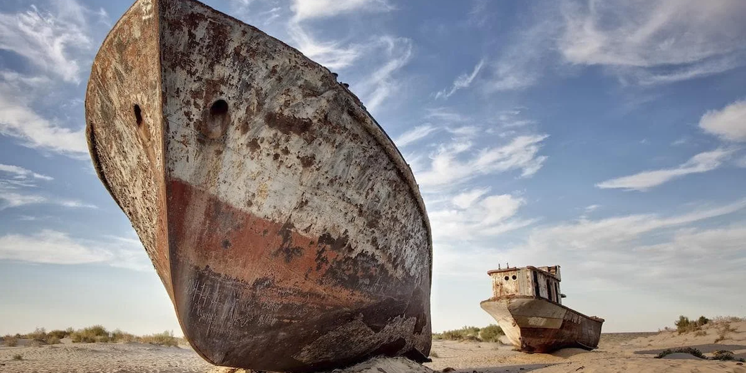 5 необычных и странных находок со дна Аральского моря, появившихся после высыхания