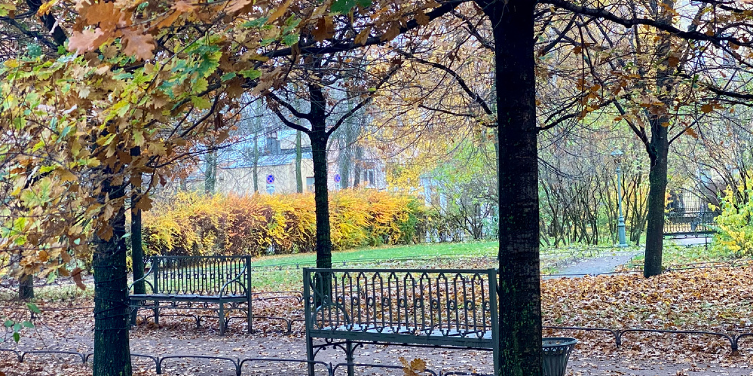 Ноябрь в усадьбе Г.Р.Державина на Фонтанке