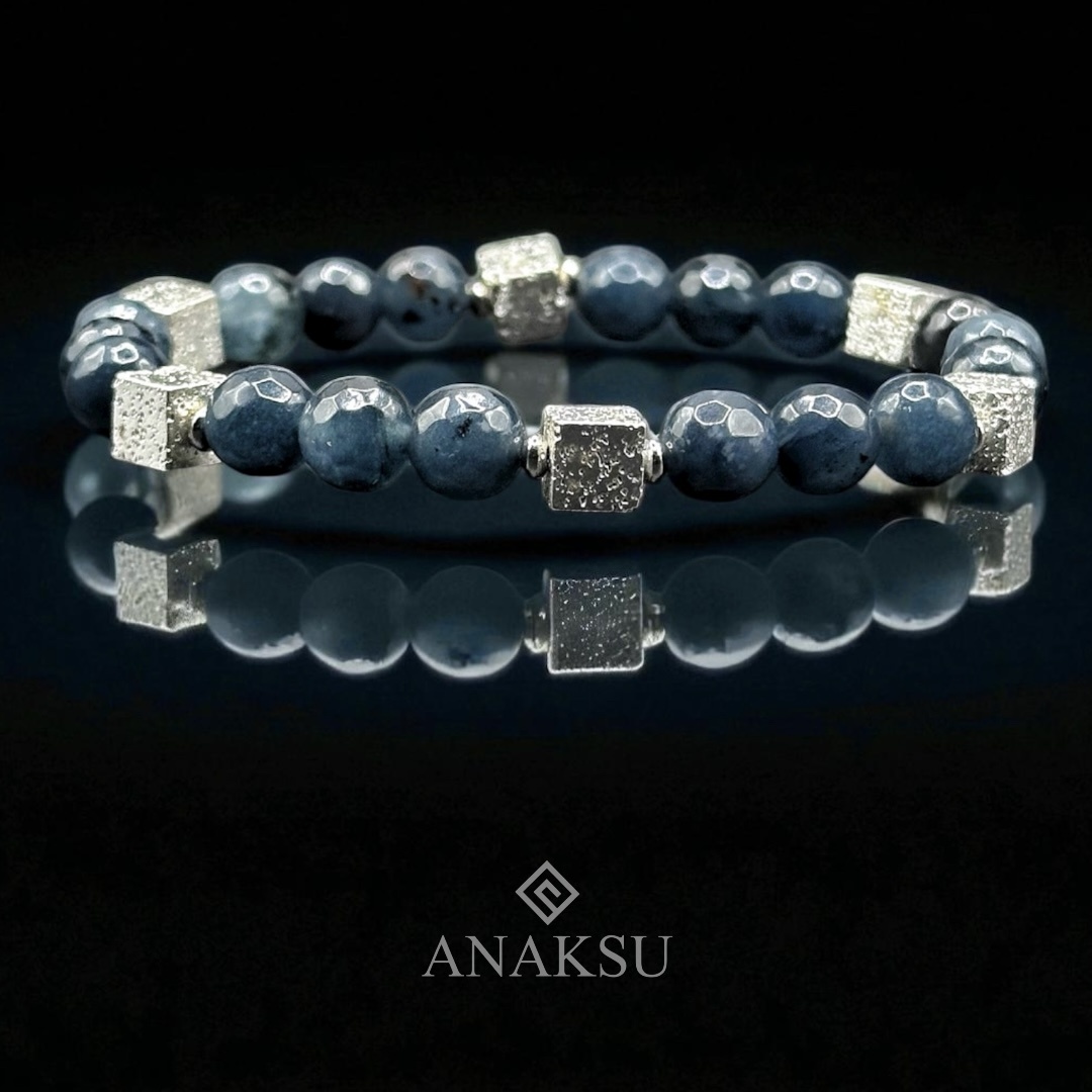 Водяной сапфир и обсидиан