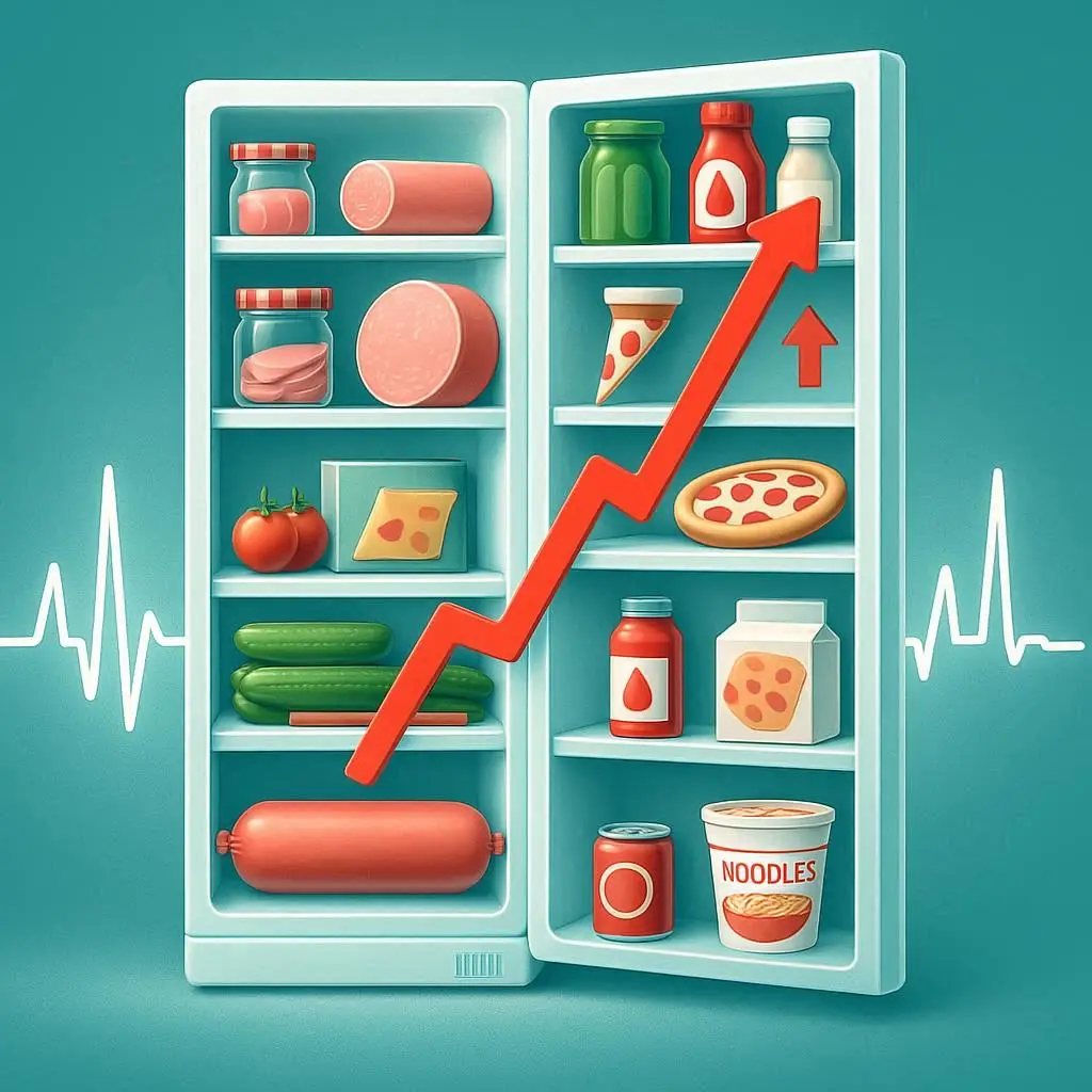 5 продуктов в вашем холодильнике, которые незаметно повышают давление
