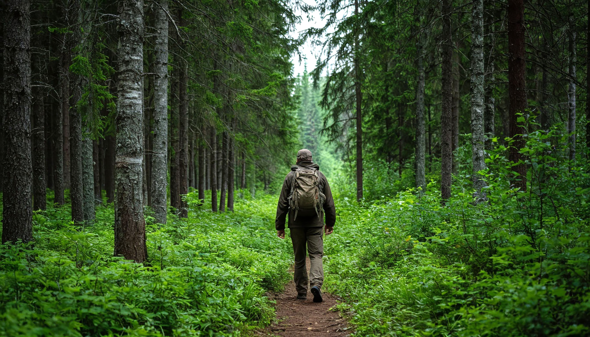 Михаил встретил необычное существо.