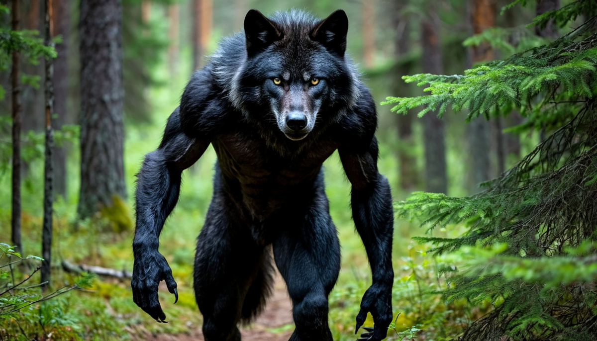 Что за существо бродило по местным лесам?