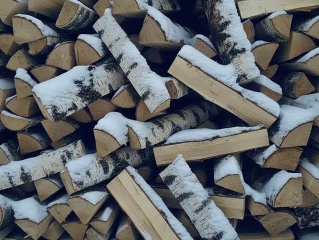 Раньше хранил дрова не правильно и они теряли свои качества