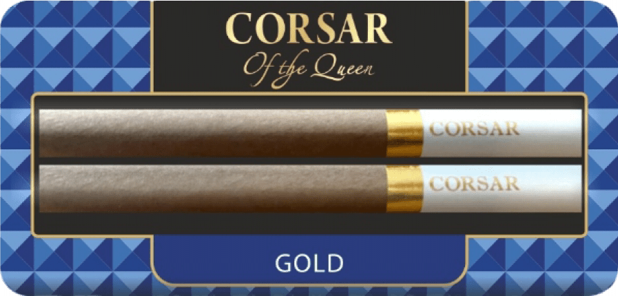 Сигариллы Corsar of The Queen - Gold (блистер)