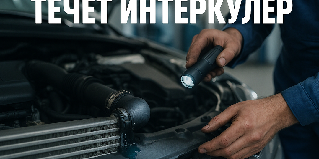 Течет интеркулер турбины: признаки и поиск утечки