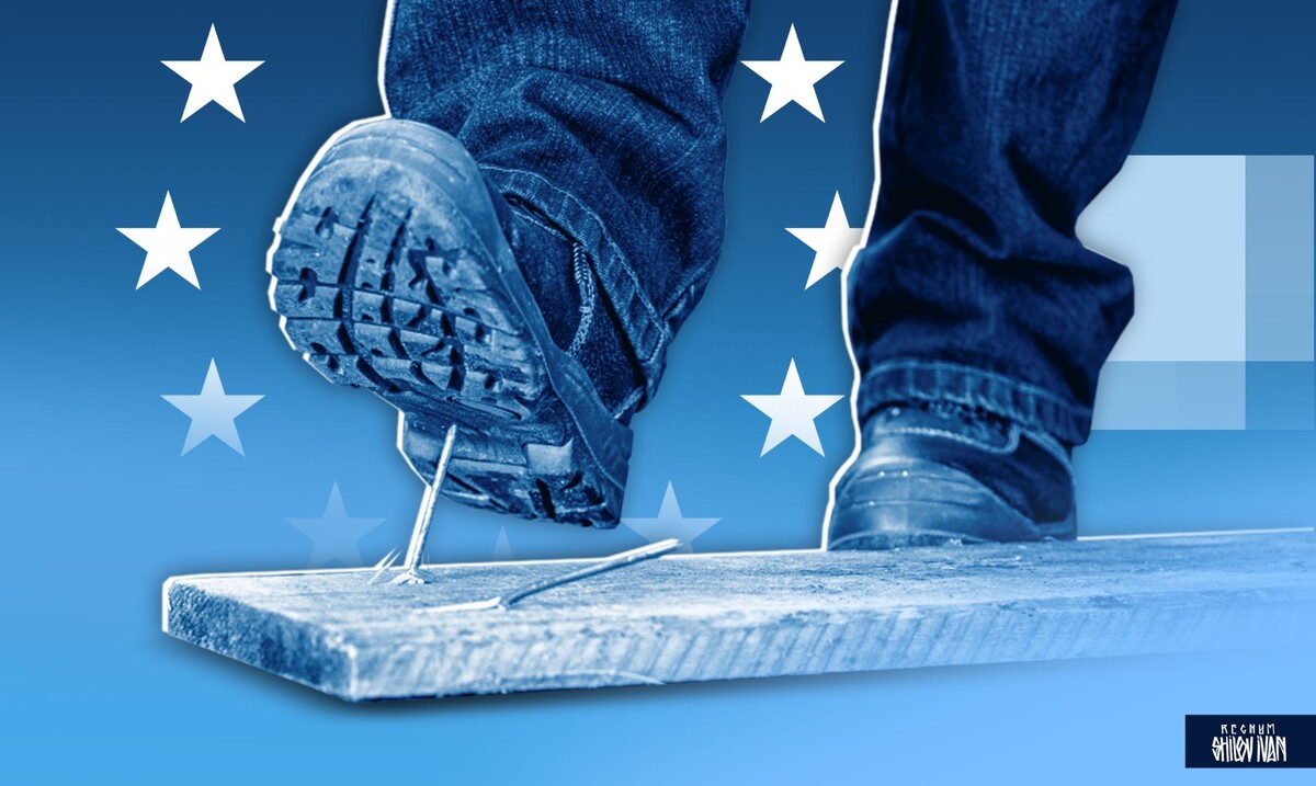    Евросоюз гвоздь / Источник: Иван Шилов (с) ИА Регнум