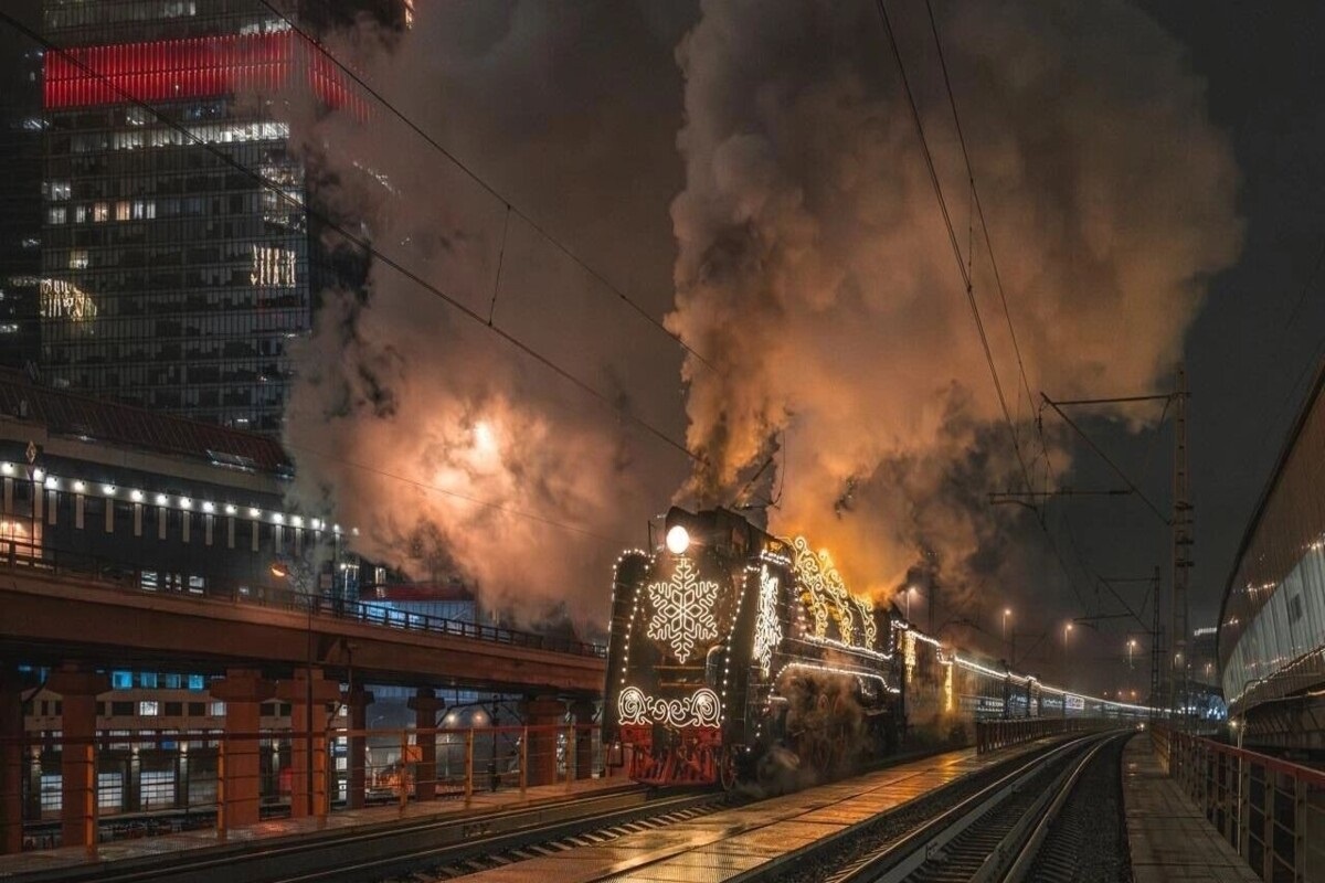    Фото: Tg-канал Поезд Деда Мороза, источник: t.me/s/dedmoroztrain