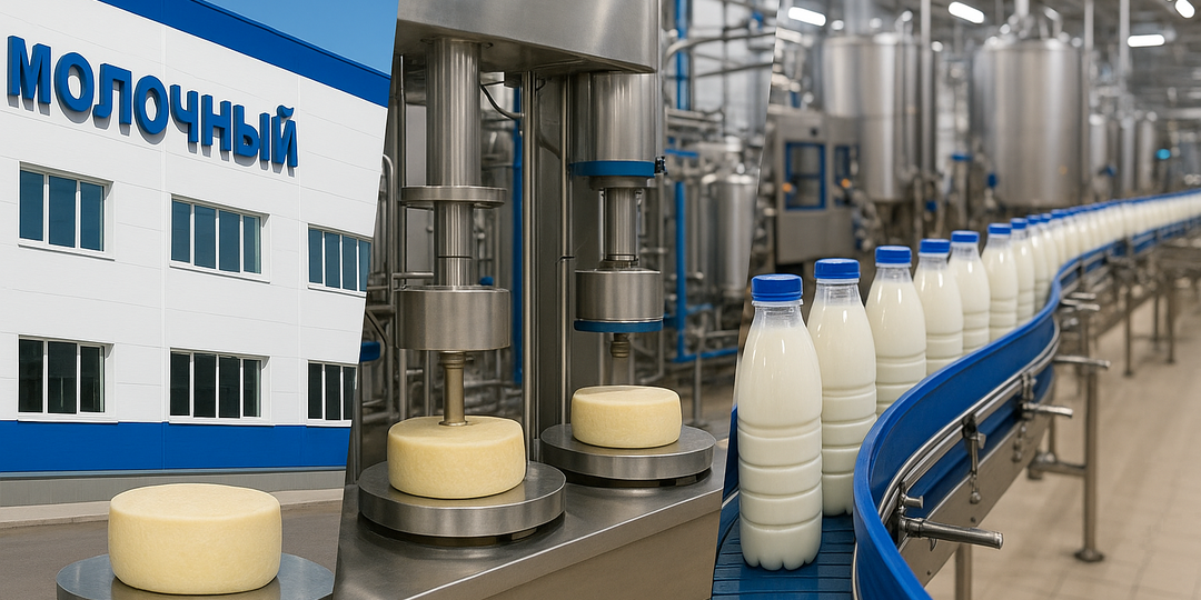 ТОП-10 лучших молочных заводов в России: рейтинг 2025 по отзывам и качеству⁠⁠