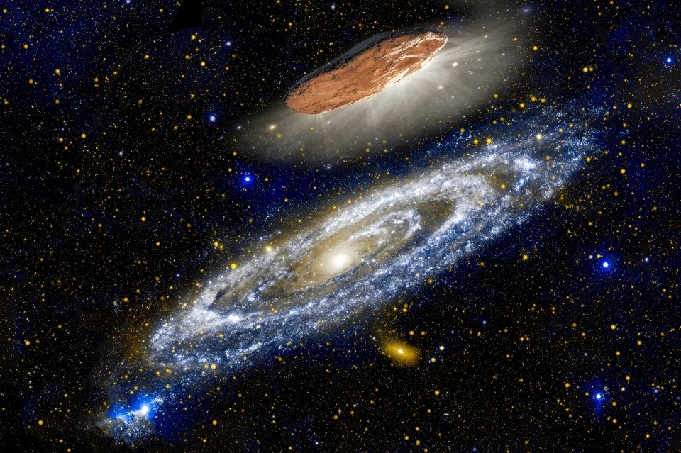    Ситуация перестала быть томной, когда, более полувека назад, стало понятно, что галактики намного массивнее, чем просто суммарная масса их звезд. Фото: Darkdiamond67/Shutterstock/Fotodom