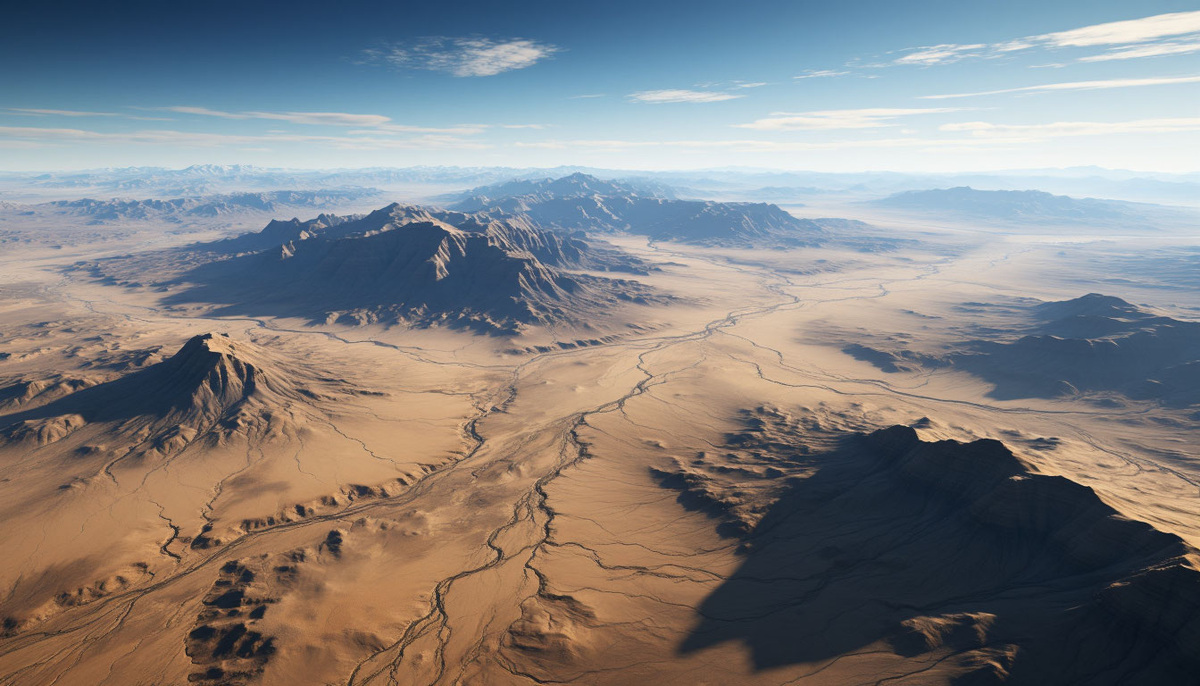 Материк, вытянутый от полюса к полюсу, угадывался по заметному возвышению над озёрами // КРЕА