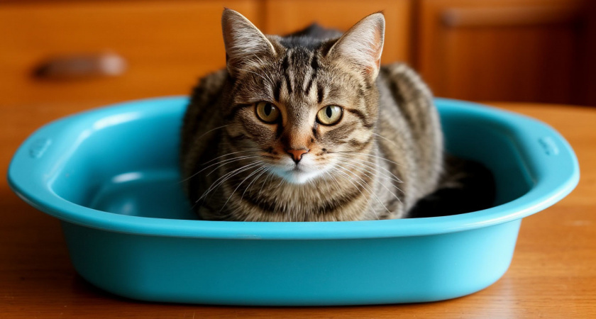    Убирала лоток ежедневно, но кошка все равно искала другие места. Ветеринар объяснил, что дело не в чистоте, а в невидимых метках