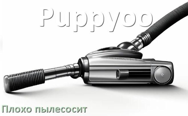 
Почему пылесос Puppyoo плохо всасывает и не тянет что делать