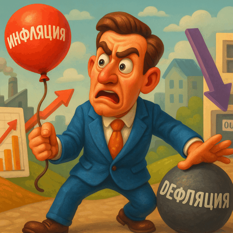    Дефляция: почему это опаснее инфляции? admin