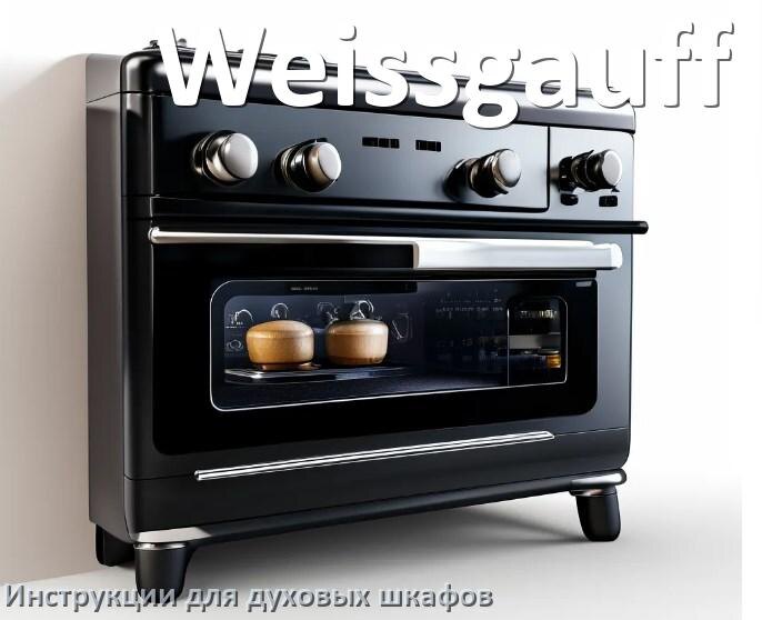 
Духовой шкаф Weissgauff инструкция по применению и эксплуатации