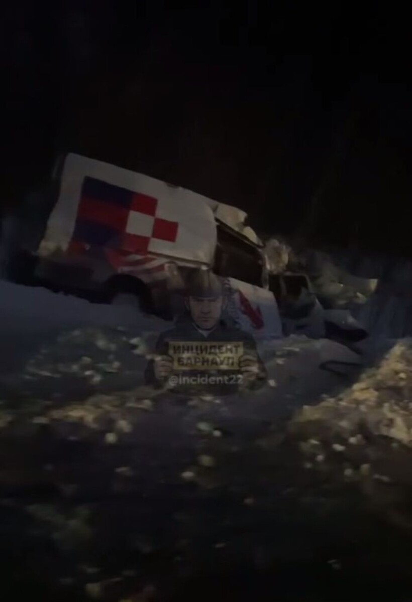    ДТП на трассе Барнаул — Новосибирск. Источник: t.me/incident22