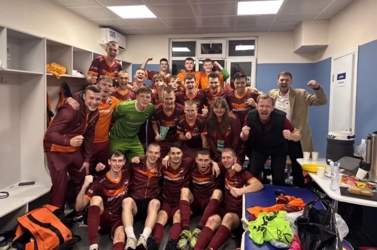    Барнаульские футболисты «Темпа» вышли из группы финала Третьей лиги