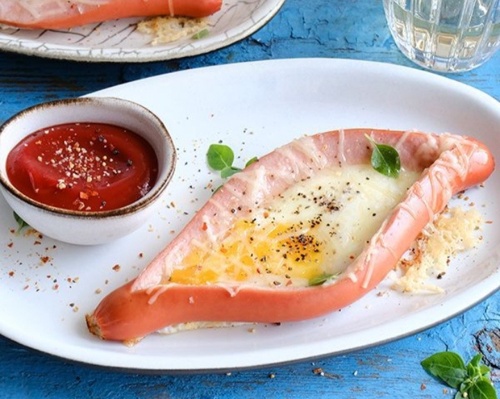 "Хачапури" в сосиске