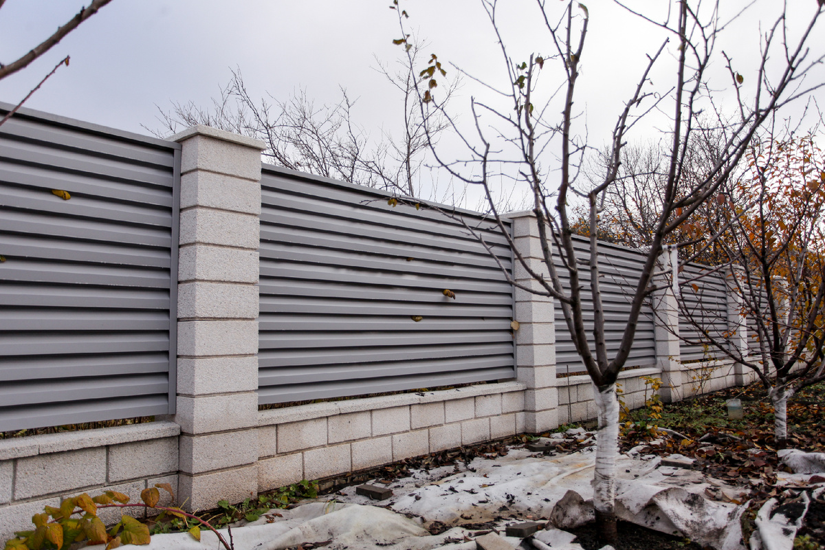 Забор жалюзи Аполло