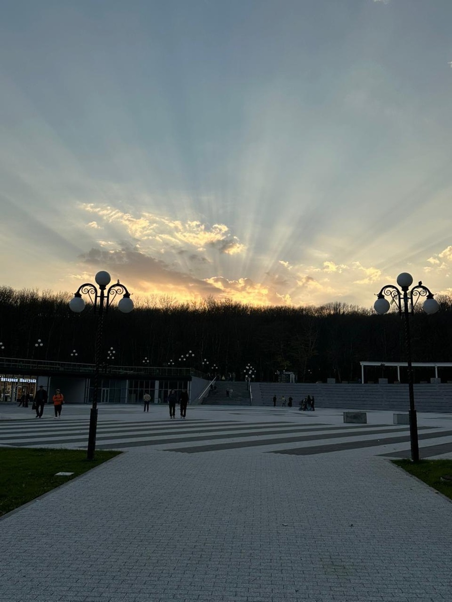 Железноводск в лучах заката