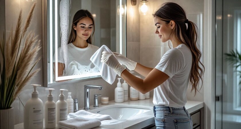    Как мыть зеркала до блеска и без разводов: проверенный метод, основанный на простых средствах