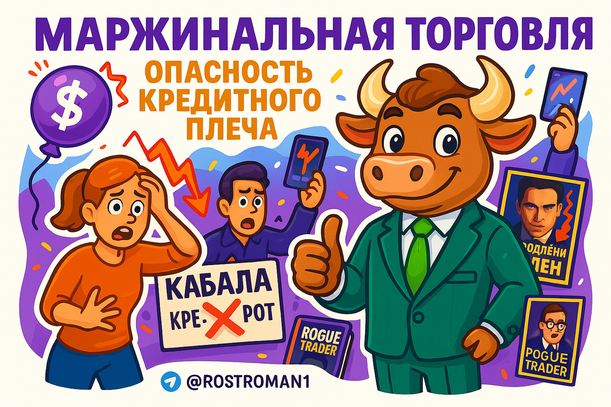    Маржинальная торговля: как кредитное плечо превращает прибыль в катастрофу за 7 минут РоСТ | Роман о Системном Трейдинге