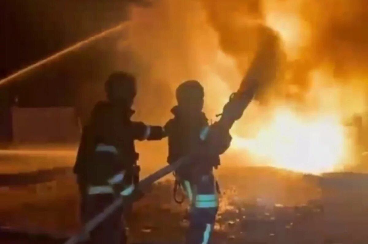    В Одесской области из-за взрывов начались пожары на энергообъектах