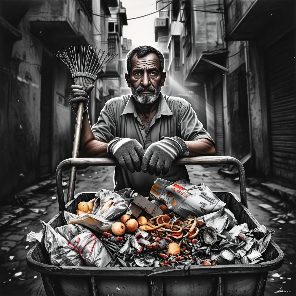 Его доля — ежедневный быт целого квартала. Он дирижирует невидимым оркестром, чью партитуру пишут запахи.