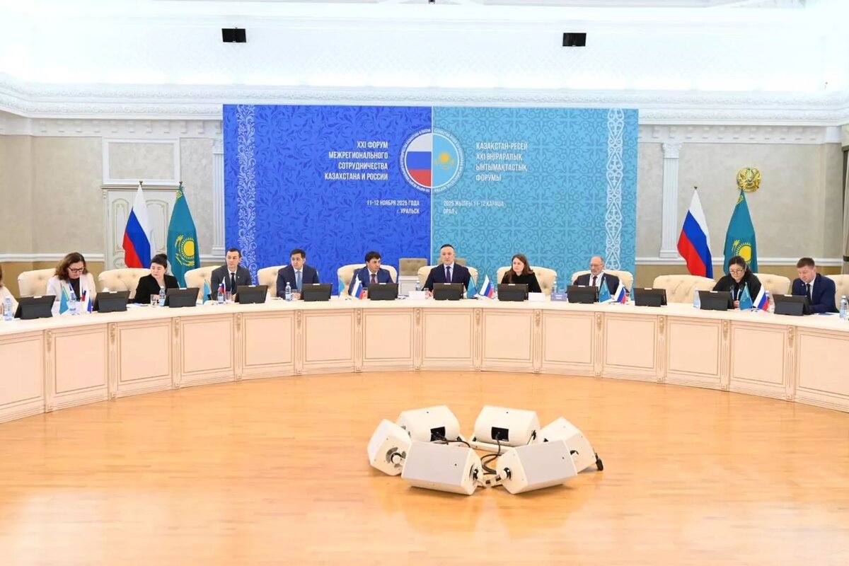 Форум межрегионального сотрудничества Казахстана и России в Уральске © Sputnik / Санат Имангалиев
