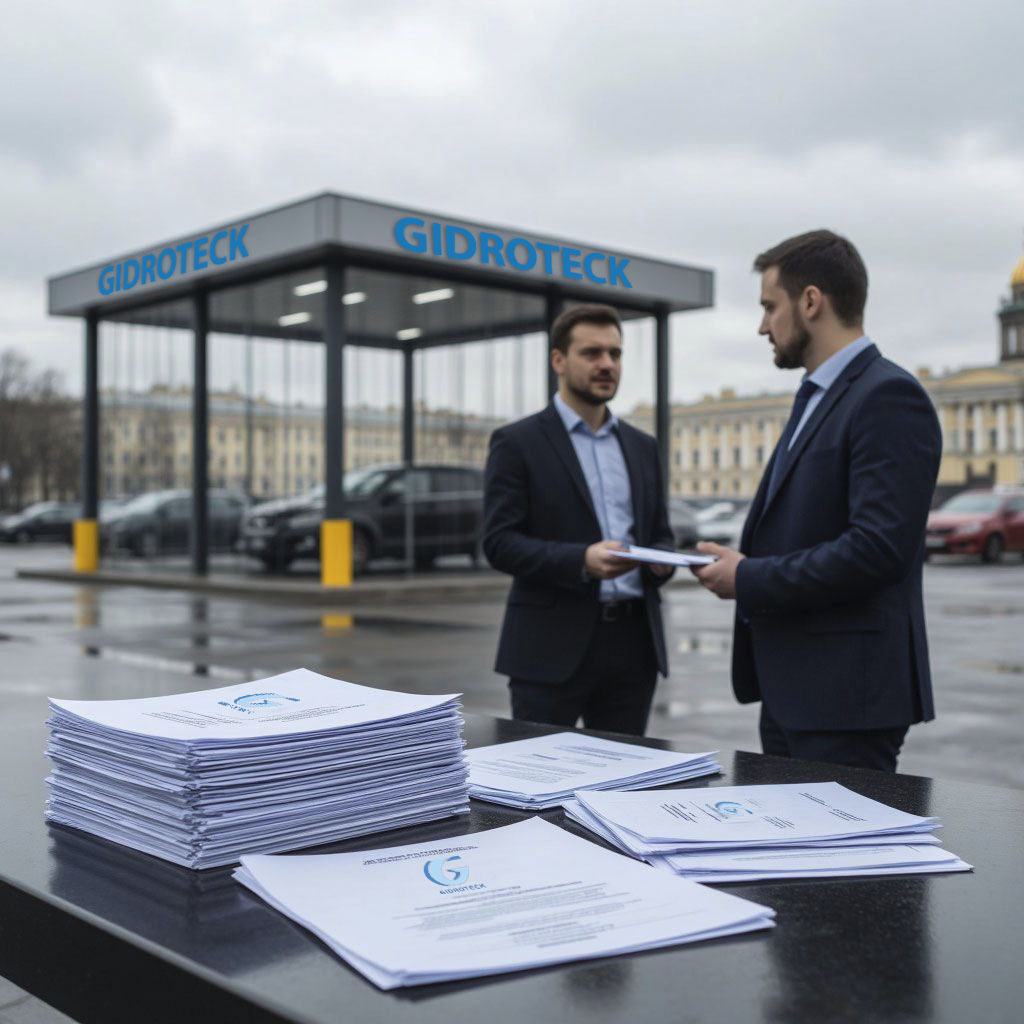 Мойка некапитальная Гидротэк. Согласования в Санкт-Петербурге.