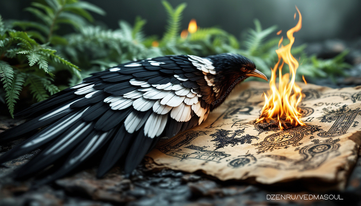 © Авторское изображение @vedmasoul. Cгенерировано ИИ. Подклад, переклад, крадник