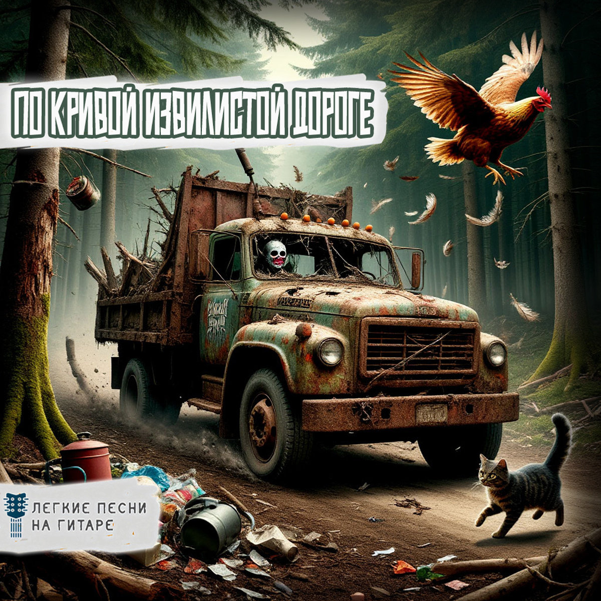 По кривой извилистой дороге 